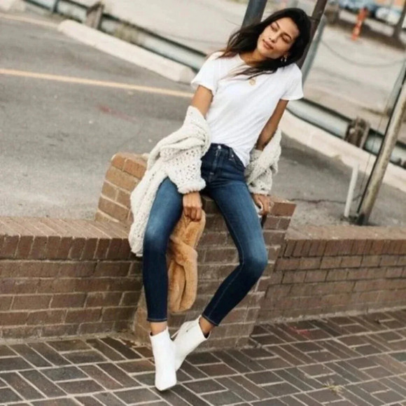 Tony Bianco Freddie Bootie in White Capretto - Picture 6 of 16